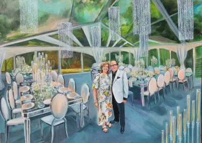 Live Wedding portrait by Olga Pankova