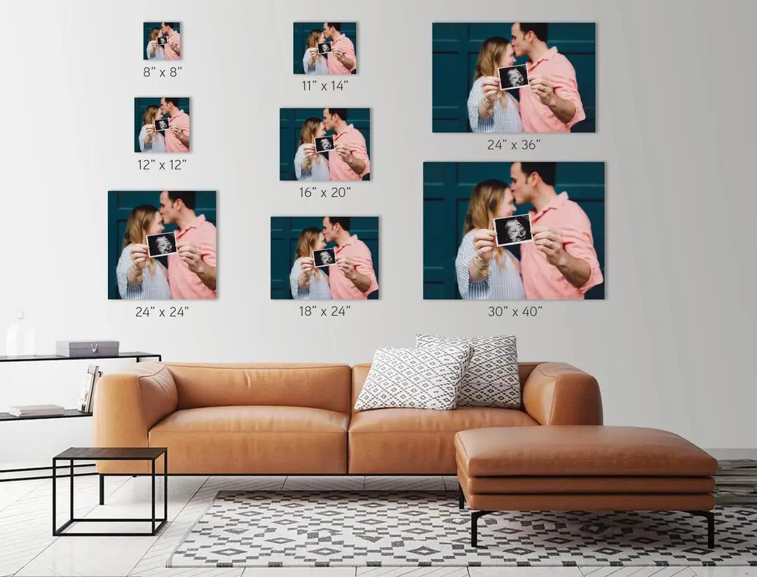 canvas sizes Live Wedding Painter Olga Pankova