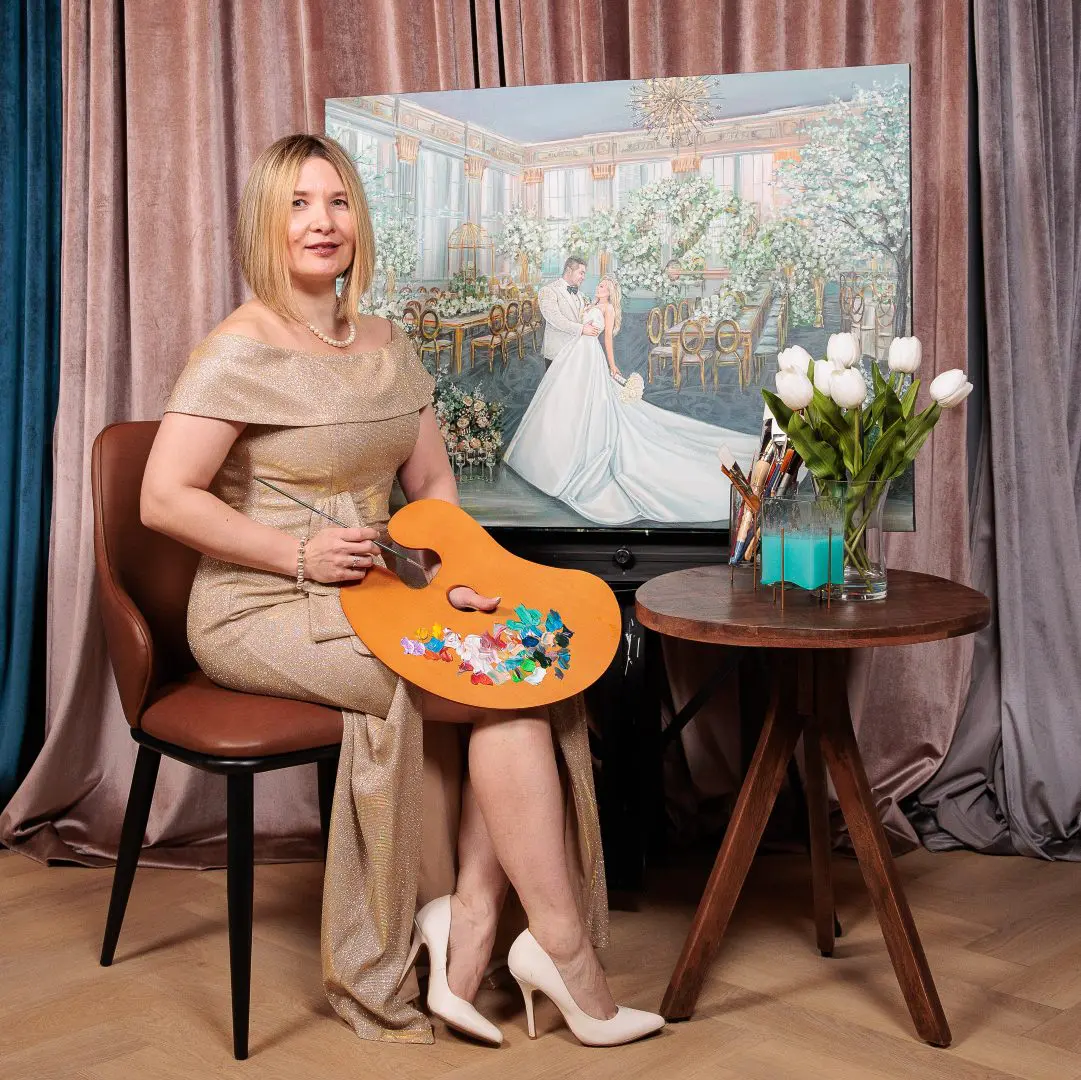 Live Wedding Painter