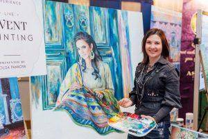 Live Event Artist - Wedding Artist - Olga Pankova