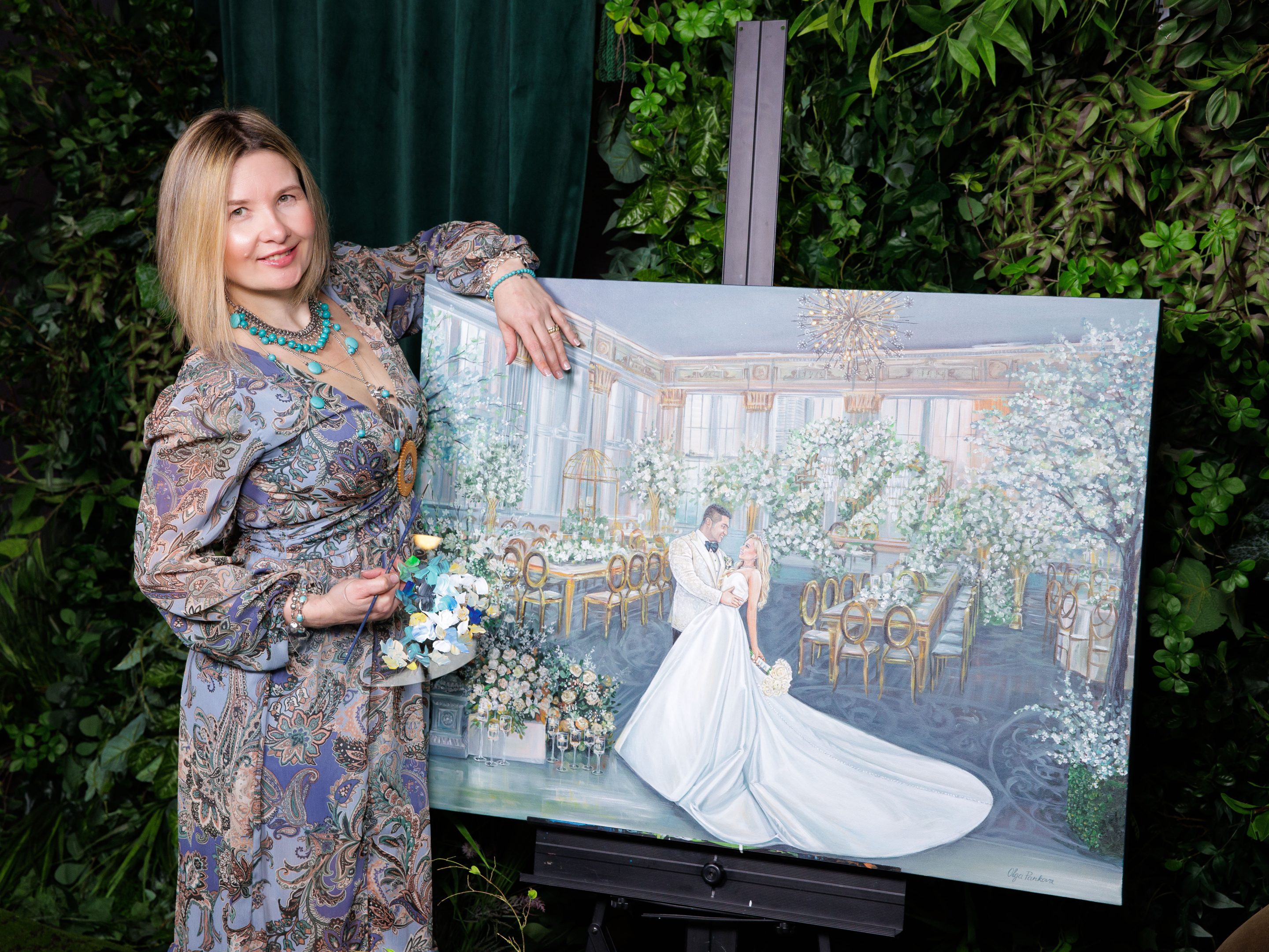 About Live Wedding Painter Olga Pankova
